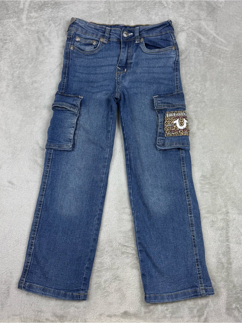 True religion cargo jeans sz small 7/8
